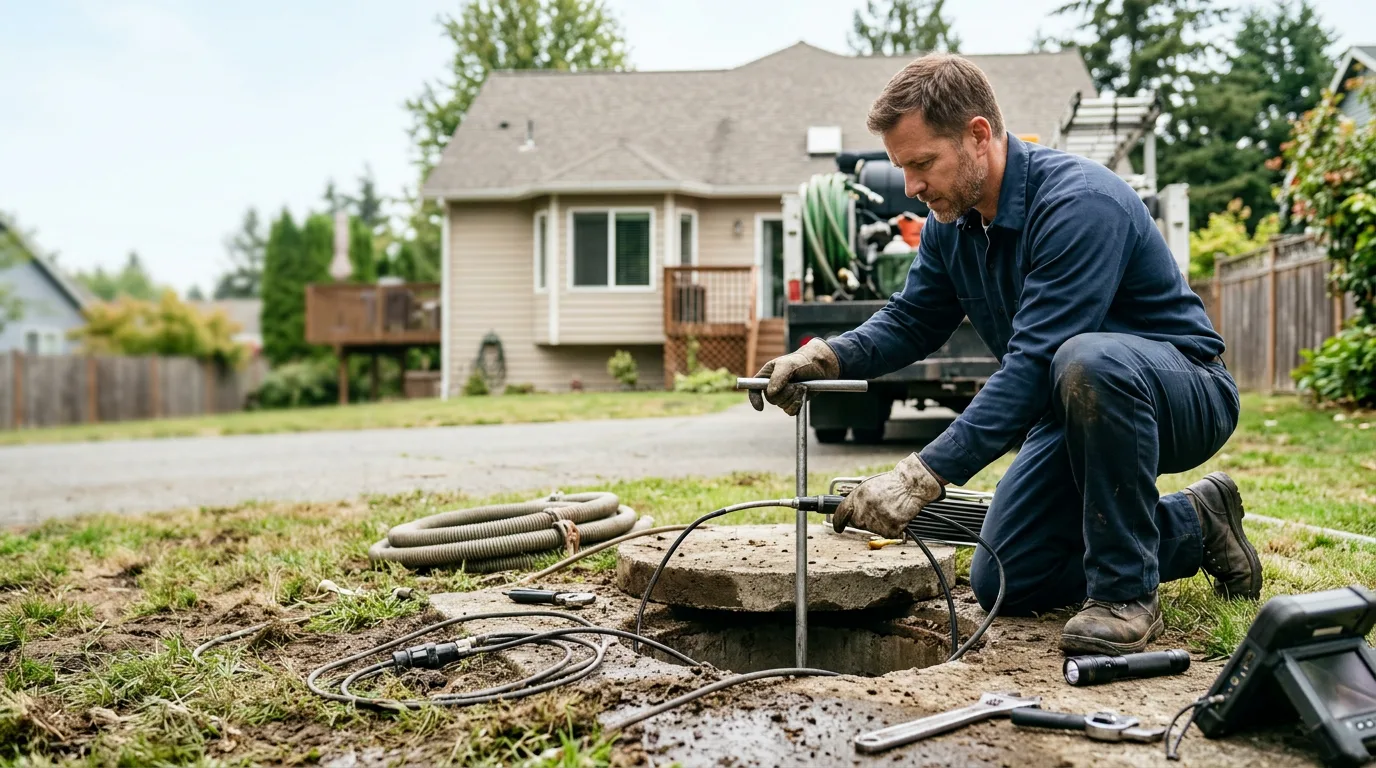 Septic Tank Pumping in Hydetown, PA
